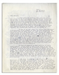 Hunter S. Thompson Letter With Handwritten Edits -- ''...There is no money on the Left. That is one of the basic problems...it gives the whole thing a Losers' smell...''